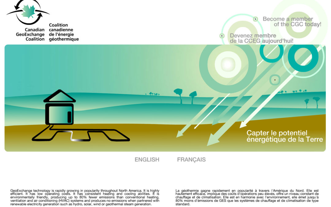 Animated website. Client: CGC (Canadian GeoExchange Coalition)