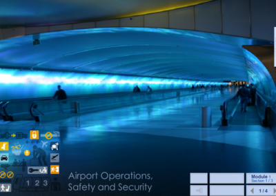 Elearning course. Client: IAP (International Airport Professional)